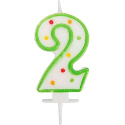 PROCOS Birthday Cake Candles No 2 095319 5201184953198