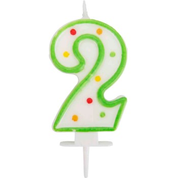 PROCOS Birthday Cake Candles No 2 095319 5201184953198
