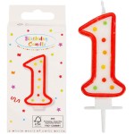PROCOS Birthday Cake Candles No 1 095318 5201184953181