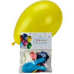 PROCOS Party Balllons 12Pcs New Line 089659 5201184896594