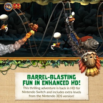 Nintendo NSW Donkey Kong Country Returns HD  045496512705