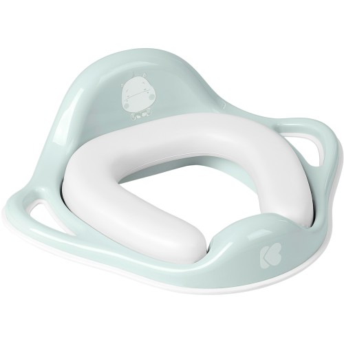 KikkaBoo Toilet Seat With Soft pad - Hippo, Mint 31403010006 3801403010064