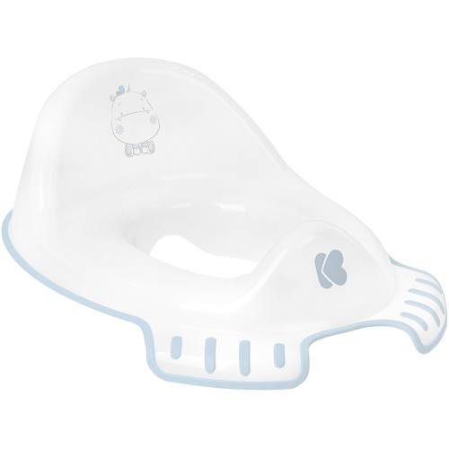 KikkaBoo Children's Anatomical Toilet Seat Hippo, Blue 31403010001 3801403010019