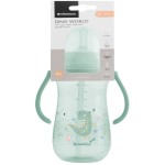 KikkaBoo Cup With Silicone Straw - Dino World, Mint, 300 Ml 31302030077 3800171212519