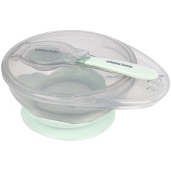 KikkaBoo Bowl With Spoon - Mint 31302040097 3800171206648