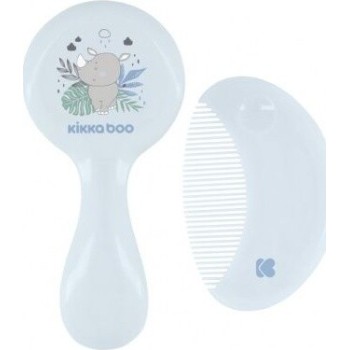 KikkaBoo Σετ Βούρτσας Και Χτένας Μαλλιών  - Savanna, Blue 31303040089 3800171204927