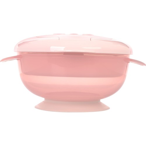 KikkaBoo Μπωλ Φαγητού Με Βεντούζα 4 Σε 1– Feed-Me-Up Ροζ 500Ml 31302040155 3800171212809