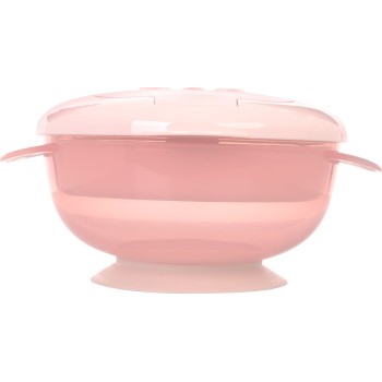 KikkaBoo Μπωλ Φαγητού Με Βεντούζα 4 Σε 1– Feed-Me-Up Ροζ 500Ml 31302040155 3800171212809