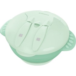 KikkaBoo Μπωλ Φαγητού Με Βεντούζα 4 Σε 1– Feed-Me-Up Μέντα 500Ml 31302040156 3800171212816