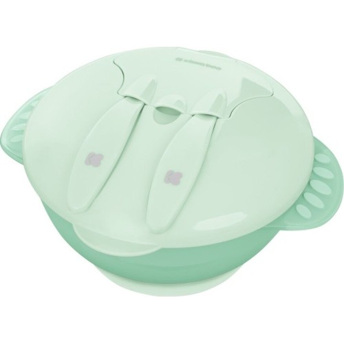 KikkaBoo Μπωλ Φαγητού Με Βεντούζα 4 Σε 1– Feed-Me-Up Μέντα 500Ml 31302040156 3800171212816