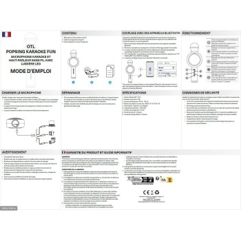 otl technologies L.O.L. Surprise Lol262 Lol Έκπληξη! Glam Ασύρματο Μικρόφωνο Καραόκε Led Και Speaker  5055371629171