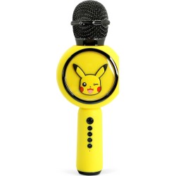 otl technologies Pk1206 Pokemon Pikachu Popsing Led Ασύρματο Μικρόφωνο LED Καραόκε Και Speaker  5055371628914