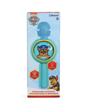 otl technologies Paw263 Paw Patrol Popsing Led Ασύρματο Μικρόφωνο Καραόκε Και Speaker  5055371629164
