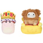 Jazwares Micromallows - Play Set 4Pcs Plush 6Cm Squishmallows & Accessories - Royal Parade JWSM0013 191726748045