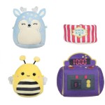 Micromallows - Play Set 4Pcs Plush 6Cm Squishmallows & Accessories - Jazwares Game On (Sqmm0017, JWSM0013 191726748076