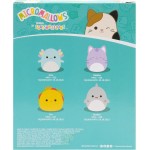 Jazwares Micromallows - Σετ 4Τμχ Λούτρινα 6Εκ Squishmallows - Gordon Shark, Tex Taco, Tabitha Cat, Irina Axolotl  JWSM0003 19172