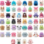 Jazwares Squish-A-Longs - Blind Capsule With 2Pcs Figures JWSL0052 191726755531