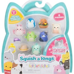 Jazwares Squish-A-Longs - Σετ 8Τμχ Φιγούρων & Αξεσουάρ - 8 Pack (Style 1) (W1)	 JWSL0021 191726755173