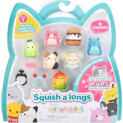 Jazwares Squish-A-Longs - Σετ 8Τμχ Φιγούρων & Αξεσουάρ - 8 Pack (Style 2) (W1)	 JWSL0021 191726755180