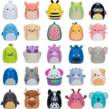 Jazwares Squish-A-Longs - Set Of 25 Figures & Accessories  JWSL0032 191726755289