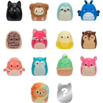Jazwares Squish-A-Longs - Σετ 14Τμχ Φιγούρων & Αξεσουάρ - 14 Pack (Style 1) (W1)	 JWSL0028 191726755241