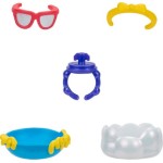 Jazwares Squish-A-Longs - Set Of 14 Figures & Accessories - 14 Pack (Style 1) (W1) JWSL0028 191726755241