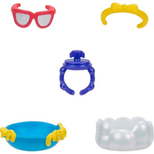 Jazwares Squish-A-Longs - Set Of 14 Figures & Accessories - 14 Pack (Style 1) (W1) JWSL0028 191726755241
