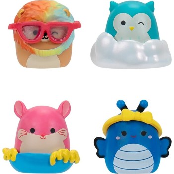 Jazwares Squish-A-Longs - Set Of 14 Figures & Accessories - 14 Pack (Style 1) (W1) JWSL0028 191726755241