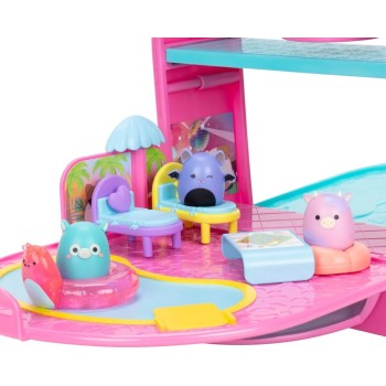 Jazwares Squish-A-Longs - Backpack Play Set 12Pcs With Figures & Accessories JWSL0036 191726755326