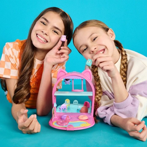 Jazwares Squish-A-Longs - Backpack Play Set 12Pcs With Figures & Accessories JWSL0036 191726755326