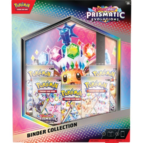 κάισσα Pokemon Sv8.5 Prismatic Evolutions Binder Collection POK105089 196214105089