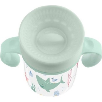 KikkaBoo No-Spill Cup - Deep Sea, 360°, 300 Ml, Mint 31302030069 3800171211246