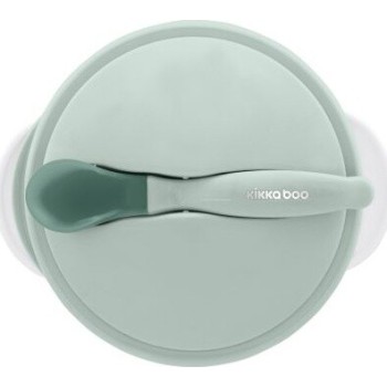 KikkaBoo Μπολ Με Κουτάλι Ανίχνευσης Θερμότητας - Μέντα 31302040077 3800171201650