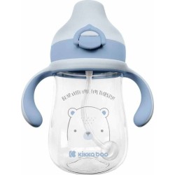 KikkaBoo Tritan cup With Spout Bear With me - 300 ml, Blue 31302020103 3801302021031