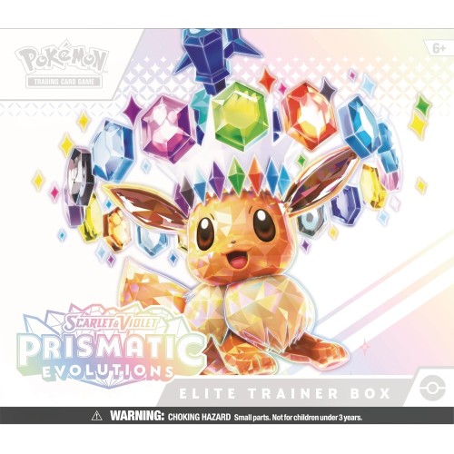κάισσα Pokemon Scarlet & Violet-Prismatic Evolutions Elite Trainer Box POK105133 196214105133