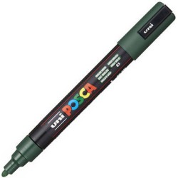 Uni-ball Mitsubishi Pencil Posca Medium Bullet Tip Marker - Green PC-5M-ΚΥΠΑΡΙΣΣΙ 4902778262559