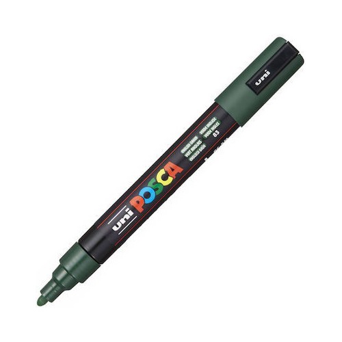 Uni-ball Mitsubishi Pencil Posca Medium Bullet Tip Marker - Green PC-5M-ΚΥΠΑΡΙΣΣΙ 4902778262559