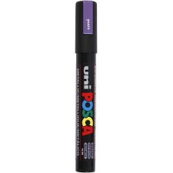 Uni-ball Mitsubishi Pencil Posca Medium Bullet Tip Marker - Metallic Violet PC-5M-ΒΙΟΛΕΤΙ-ΜΕΤΑΛΛΙΚΟ 4902778113592