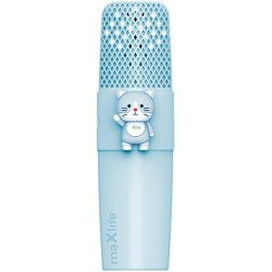 Maxlife Forever Bluetooth Microphone With Speaker Mxbm-500 Blue Cat Wireless Speaker With Microphone 3W Compatible With Iphone, 