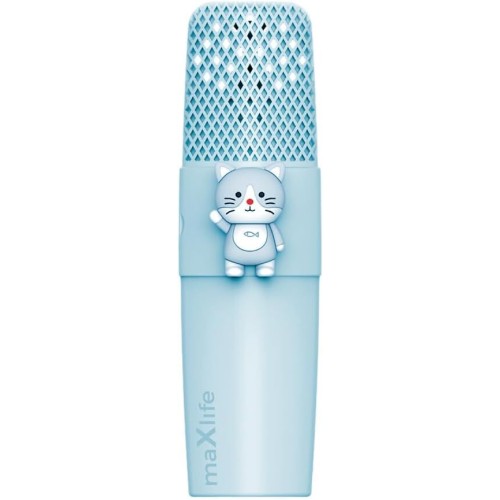 Maxlife Forever Bluetooth Ασύρματο Μικρόφωνο Karaoke Mxbm-500 Blue Cat Ηχείο Με Μικρόφωνο 3W Συμβατό Με Iphone, Android MXBM-500
