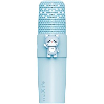 Maxlife Forever Bluetooth Ασύρματο Μικρόφωνο Karaoke Mxbm-500 Blue Cat Ηχείο Με Μικρόφωνο 3W Συμβατό Με Iphone, Android MXBM-500