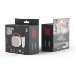 Maxlife Σύστημα Karaoke Με Ασύρματo Μικρόφωνo Mxks-100 Φορητό Ηχείο Bluetooth Ηλεκτρονικό Παιχνίδι Λευκό MXKS-100W 5900495094124