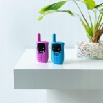 Maxlife Walkie Talkies For Kids Blue-Pink - 3 Safe Channels - Set Of 2 Walkie Talkies - Long Distance Walkie Talkies - Outdoor G