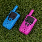 Maxlife Walkie Talkies For Kids Blue-Pink - 3 Safe Channels - Set Of 2 Walkie Talkies - Long Distance Walkie Talkies - Outdoor G