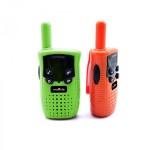 Maxlife Walkie Talkie Για Παιδιά Πορτοκαλί Πράσινο - 3 Ασφαλή Κανάλια Σετ Με 2 Walkie Talkie - Walkie Talkie Για Μεγάλες Αποστάσ