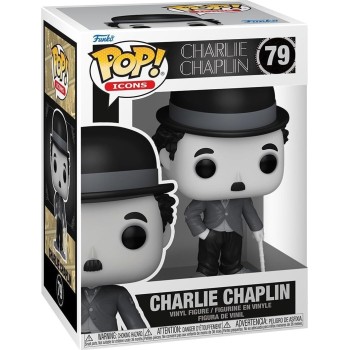 Funko Pop! Icons: Charlie Chaplin N.79 - Collectable Vinyl Figure - Gift Idea 099598 889698810159