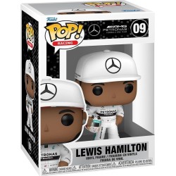 Funko Pop! Racing: AMG Petronas Formula One Team - Lewis Hamilton With Helm N.09 Vinyl Figure 094095 889698805810