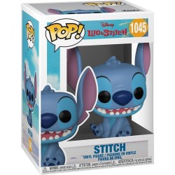 Funko Disney Stitch Pop! Disney: Lilo And Stitch - Stitch (Smiling Seated) N.1045 Vinyl Figure - Collectable  065665 88969855617