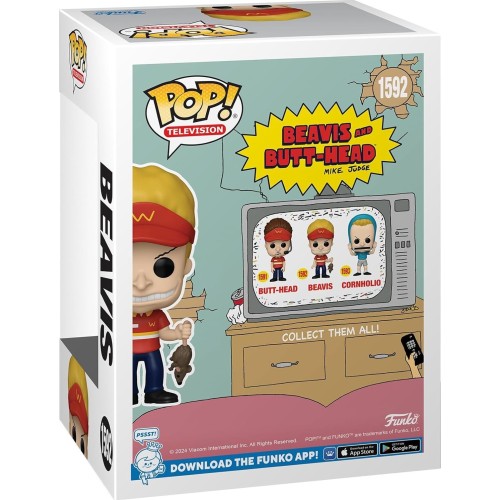 Funko Pop! Television: Beavis And Butt-Head - Beavis N.1592 - Συλλεκτικό 096196 889698801676