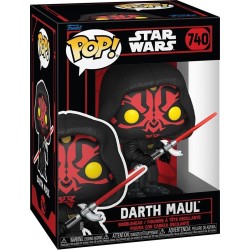 Funko Pop! Disney Star Wars: Dark Side - Darth Maul N.740 Bobble-Head Vinyl Figure 096172 889698807715